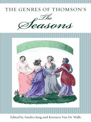 cover image of The Genres of Thomson's the Seasons